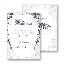 Vintage Garland Save the Date