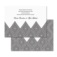 Diamond Illusion Save the Date