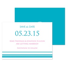 Dotted Details Save the Date