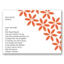 Orange Blossoms Wedding Invitation