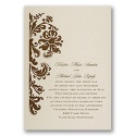 Champagne Shimmer Invitation Card