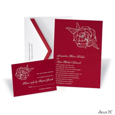 Merlot Invitation Card