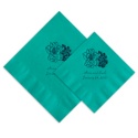 Teal Napkins