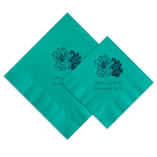 Teal Napkins
