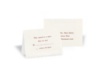 Love Never Fails Response Card and Envelope