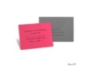 Fuchsia Response Card and Envelope