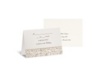 Champagne Filigree Response Card and Envelope