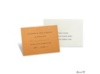 Copper Shimmer Response Card and Envelope