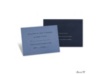 Blue Shimmer Response Card and Envelope