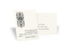Chandelier Monogram Response Card and Envelope