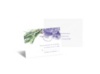 Hydrangea Bouquet Response Card and Envelope