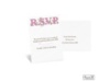 Artistic Poetry Response Card and Envelope - Bubble Gum