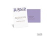 Artistic Poetry Response Card and Envelope - Orchid