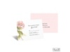 Elegant Rose Response Card and Envelope