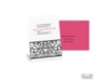 Filigree Heart Monogram Response Card and Envelope