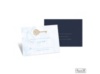 Key to My Heart Response Card and Envelope - Cornflower