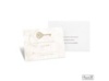 Key to My Heart Response Card and Envelope - Champagne