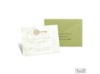 Key to My Heart Response Card and Envelope - Olive