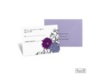 Retro Posies Response Card and Envelope - Grapevine