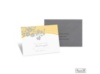 Garden Trellis Response Card and Envelope - Marigold