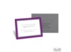 Bold Double Border Response Card and Envelope - Grapevine