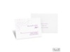 Swirling Filigree Response Card and Envelope - Grapevine