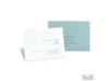 Swirling Filigree Response Card and Envelope - Palm
