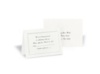 White Double Frame Response Card and Envelope
