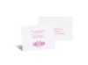 Personal Flourish Response Card and Envelope