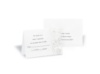 Sleek Shimmer Response Card and Envelope