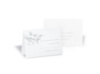 Silver Lovebirds Response Card and Envelope