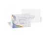 Shimmering Colors Bar and Bat Mitzvah Response Card and Envelope
