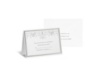 Silver Elegance Response Card and Envelope