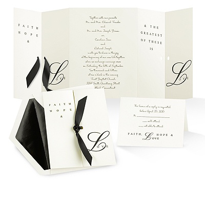 Promises Wedding Invitation