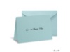 Aqua Note Card and Envelope