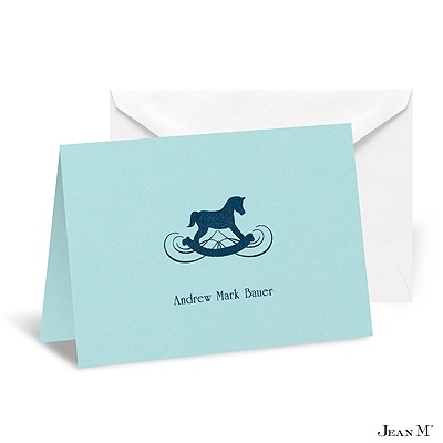 Rock-a-Bye Baby Note Card and Envelope