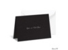 Black Note Card and Envelope