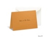 Copper Shimmer Note Card and Envelope