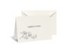 Rose Lattice Note Card and Envelope