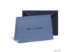 Blue Shimmer Note Card and Envelope