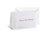 Graceful Swans Note Card and Envelope