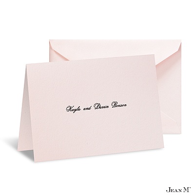 Princess Pink Note Card and Envelope