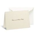 Champagne Shimmer Note Card and Envelope