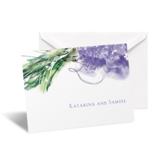 Hydrangea Bouquet Note Card and Envelope