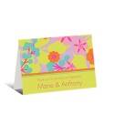 Tropical Floral Note Card and Envelope