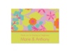 Tropical Floral Note Card and Envelope