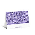 Damask Panel Note Card and Envelope