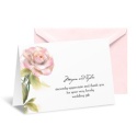 Elegant Rose Note Card and Envelope