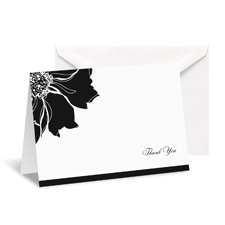 Floral Focus Note Card and Envelope