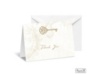 Key to My Heart Note Card and Envelope - Champagne